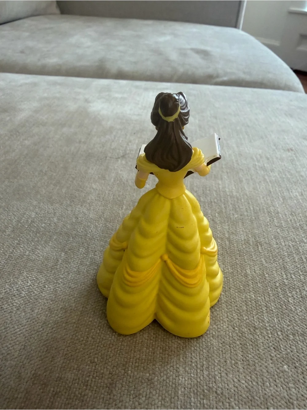 Yellow Princess Learning Figure Toy with Book - Kids Educational Play